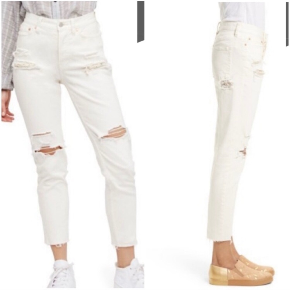 Free People Lacey Stilt embellished Jean.